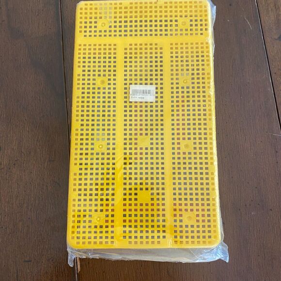 Vintage Cutlery-Gadget Tray 4 Slot Organizer Yellow Tray Plastic Dial Industries - Picture 4 of 5